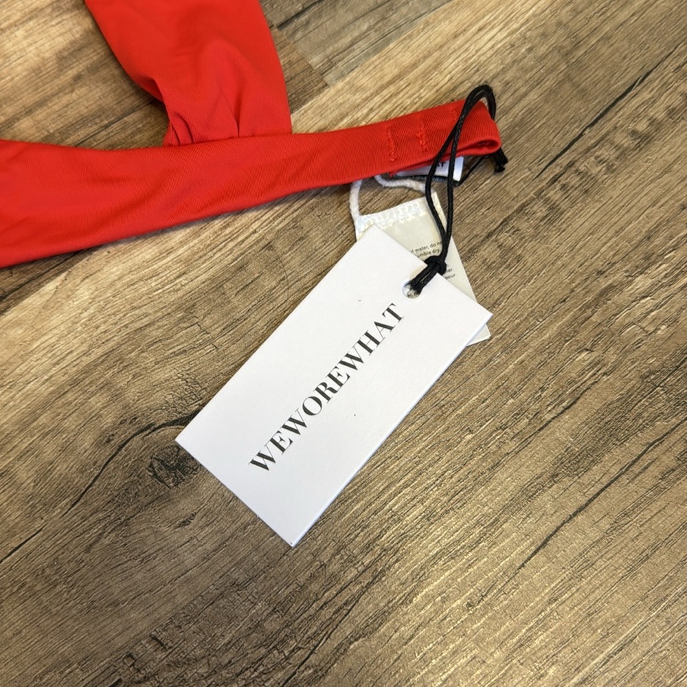 Shop weworewhat coral bikini set - Picture 5 of 5
